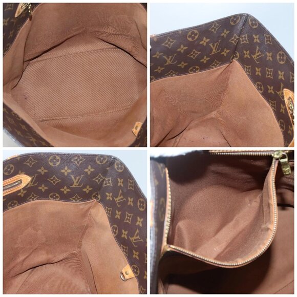 LOUIS VUITTON Monogram Sac Shopping Tote Bag - Picture 13 of 14
